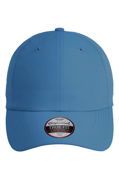 Imperial Hats X210P Mens The Original Performance Moisture Wicking Adjustable Hat Seaglass Blue Flat Front