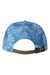 Imperial Hats DNA010 Mens The Aloha Rope Moisture Wicking Adjustable Hat Blue Hawai'in  Flat Back