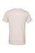 Bella + Canvas BC3005CVC Mens CVC Short Sleeve V-Neck T-Shirt Heather Dust Flat Back