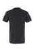 Bella + Canvas BC3005/3005/3655C Mens Jersey Short Sleeve V-Neck T-Shirt Black Mineral Wash Flat Back