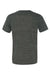 Bella + Canvas BC3005/3005/3655C Mens Jersey Short Sleeve V-Neck T-Shirt Charcoal Grey Marble Flat Back