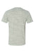 Bella + Canvas BC3005/3005/3655C Mens Jersey Short Sleeve V-Neck T-Shirt White Marble Flat Back