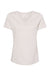 Bella + Canvas BC6405CVC/6405CVC Womens CVC Short Sleeve V-Neck T-Shirt Heather Dust Flat Front