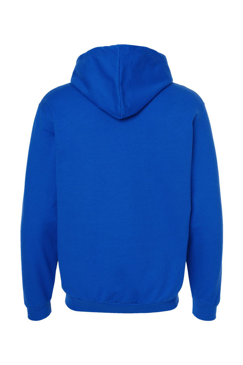 Tultex 331 Mens Full Zip Hooded Sweatshirt Hoodie w/ Pockets Royal Blue Flat Back