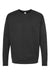 Tultex 340 Mens Fleece Crewneck Sweatshirt Black Flat Front