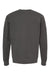 Tultex 340 Mens Fleece Crewneck Sweatshirt Charcoal Grey Flat Back