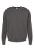Tultex 340 Mens Fleece Crewneck Sweatshirt Charcoal Grey Flat Front