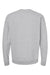 Tultex 340 Mens Fleece Crewneck Sweatshirt Heather Grey Flat Back
