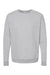 Tultex 340 Mens Fleece Crewneck Sweatshirt Heather Grey Flat Front