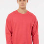 Tultex Mens Fleece Crewneck Sweatshirt - Heather Red