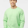 Tultex Mens Fleece Crewneck Sweatshirt - Neo Mint Green