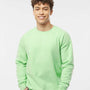 Tultex Mens Fleece Crewneck Sweatshirt - Neo Mint Green - NEW