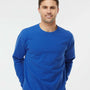 Tultex Mens Fleece Crewneck Sweatshirt - Royal Blue - NEW