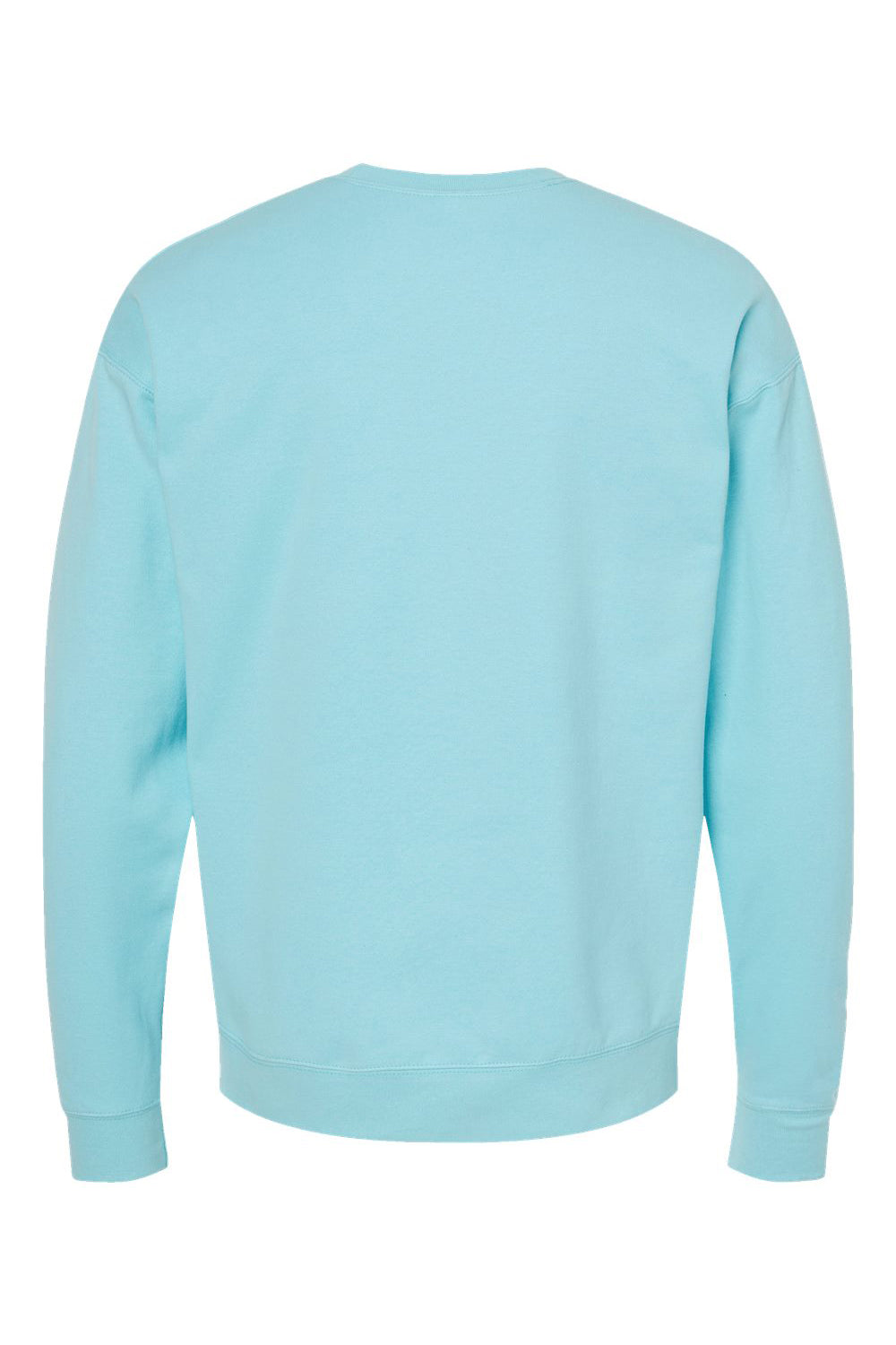 Tultex 340 Mens Fleece Crewneck Sweatshirt Purist Blue Flat Back