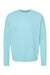Tultex 340 Mens Fleece Crewneck Sweatshirt Purist Blue Flat Front