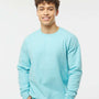 Tultex Mens Fleece Crewneck Sweatshirt - Purist Blue - NEW