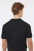 Tultex 400 Mens Sport Short Sleeve Polo Shirt Black Model Back