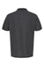 Tultex 400 Mens Sport Shirt Sleeve Polo Shirt Heather Charcoal Grey Flat Back
