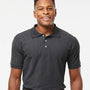 Tultex Mens Sport Short Sleeve Polo Shirt - Heather Charcoal Grey - NEW
