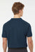 Tultex 400 Mens Sport Short Sleeve Polo Shirt Navy Blue Model Back