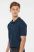Tultex 400 Mens Sport Short Sleeve Polo Shirt Navy Blue Model Side