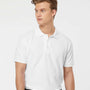 Tultex Mens Sport Short Sleeve Polo Shirt - White - NEW