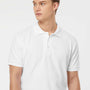 Tultex Mens Sport Short Sleeve Polo Shirt - White