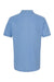 Tultex 400 Mens Sport Shirt Sleeve Polo Shirt Heather Light Blue Flat Back
