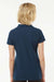 Tultex 401 Womens Sport Short Sleeve Polo Shirt Navy Blue Model Back