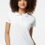 Tultex Womens Sport Short Sleeve Polo Shirt - White