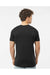 Tultex 502 Mens Premium Short Sleeve Crewneck T-Shirt Black Model Back