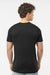 Tultex 502 Mens Premium Short Sleeve Crewneck T-Shirt Black Model Back