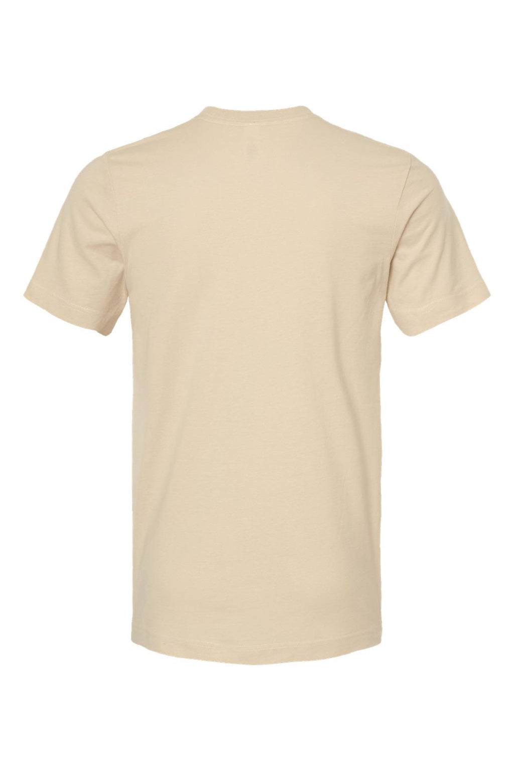 Tultex 502 Mens Premium Short Sleeve Crewneck T-Shirt Buttercream Flat Back