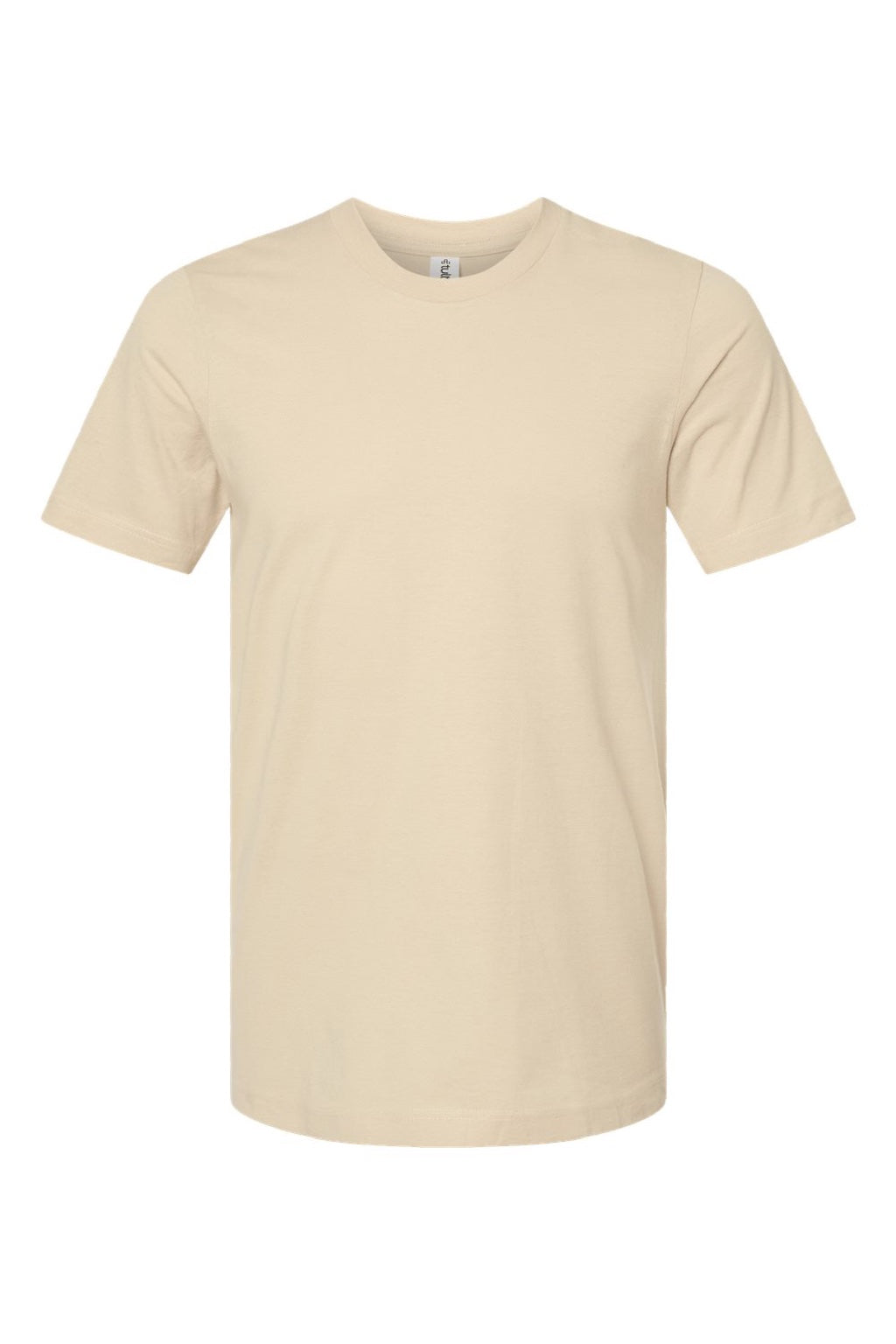 Tultex 502 Mens Premium Short Sleeve Crewneck T-Shirt Buttercream Flat Front