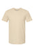 Tultex 502 Mens Premium Short Sleeve Crewneck T-Shirt Buttercream Flat Front