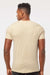 Tultex 502 Mens Premium Short Sleeve Crewneck T-Shirt Buttercream Model Back