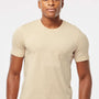 Tultex Mens Premium Short Sleeve Crewneck T-Shirt - Buttercream - Closeout