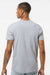 Tultex 502 Mens Premium Short Sleeve Crewneck T-Shirt Heather Grey Model Back