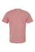 Tultex 502 Mens Premium Short Sleeve Crewneck T-Shirt Mauve Flat Back