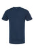 Tultex 502 Mens Premium Short Sleeve Crewneck T-Shirt Navy Blue Flat Back