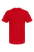 Tultex 502 Mens Premium Short Sleeve Crewneck T-Shirt Red Flat Back
