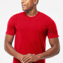 Tultex Mens Premium Short Sleeve Crewneck T-Shirt - Red - Closeout