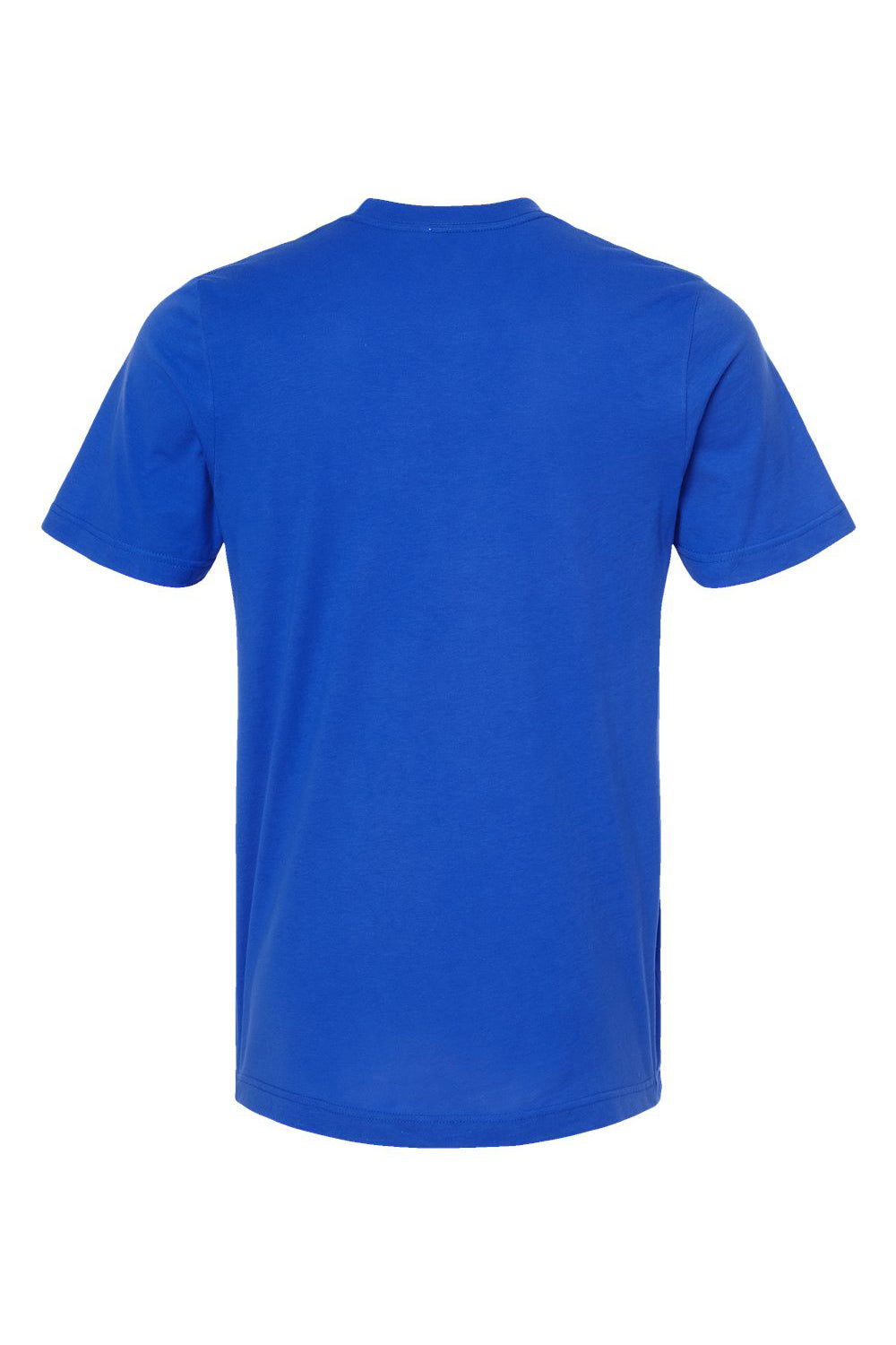 Tultex 502 Mens Premium Short Sleeve Crewneck T-Shirt Royal Blue Flat Back