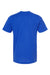 Tultex 502 Mens Premium Short Sleeve Crewneck T-Shirt Royal Blue Flat Back
