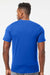 Tultex 502 Mens Premium Short Sleeve Crewneck T-Shirt Royal Blue Model Back