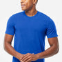 Tultex Mens Premium Short Sleeve Crewneck T-Shirt - Royal Blue - Closeout