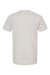 Tultex 502 Mens Premium Short Sleeve Crewneck T-Shirt Silver Grey Flat Back