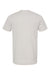Tultex 502 Mens Premium Short Sleeve Crewneck T-Shirt Silver Grey Flat Back