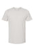 Tultex 502 Mens Premium Short Sleeve Crewneck T-Shirt Silver Grey Flat Front