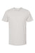 Tultex 502 Mens Premium Short Sleeve Crewneck T-Shirt Silver Grey Flat Front